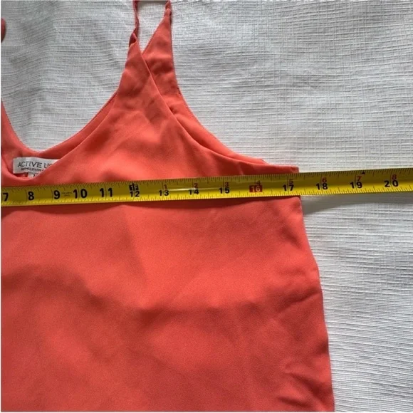 Active USA Coral V-Neck Tank Top - Picture 5 of 7
